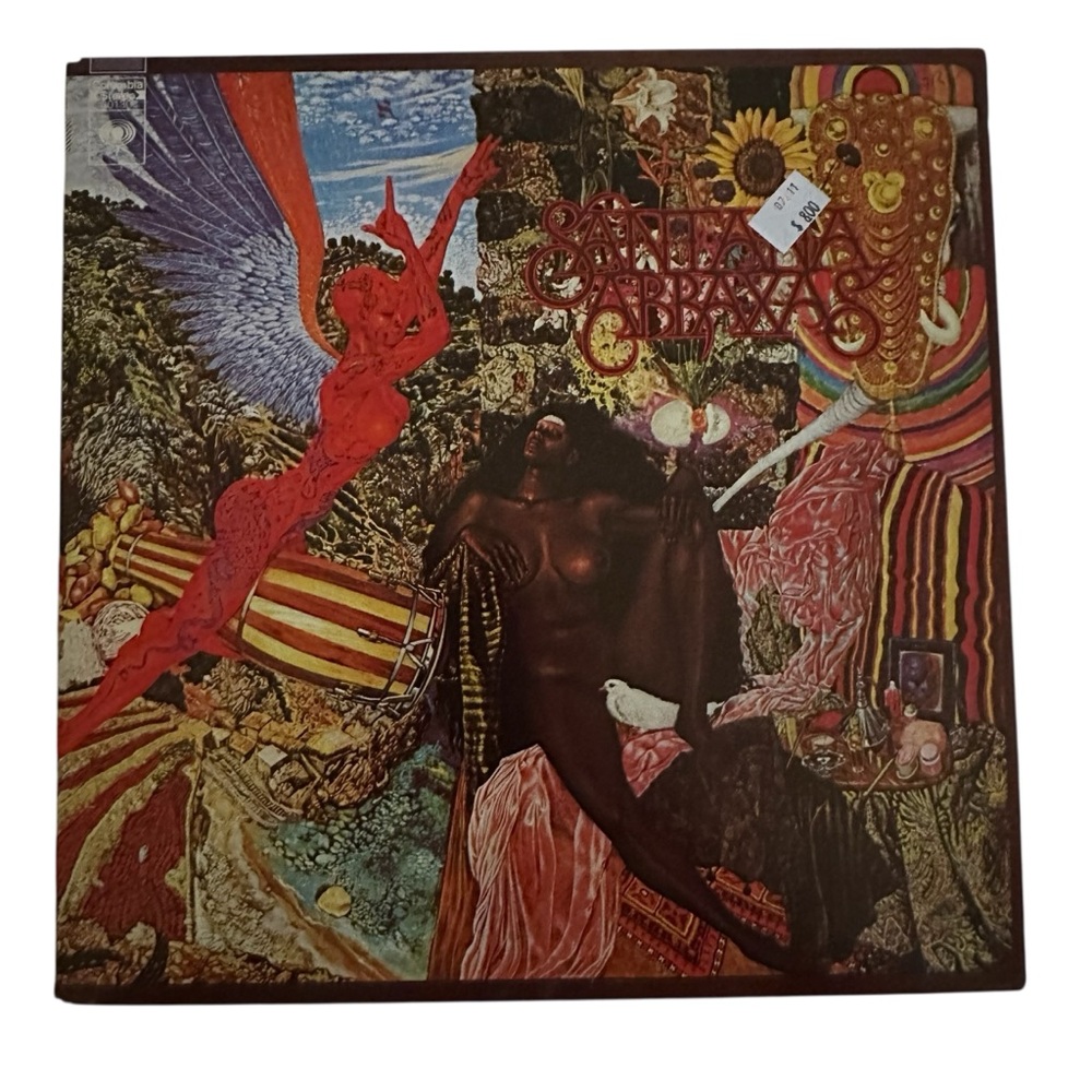 Santana Abraxas Vintage Vinyl LP 1970 Columbia Record KC-30130